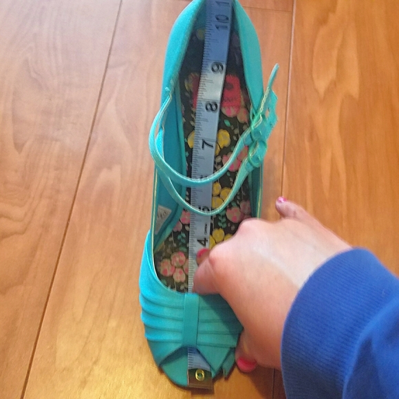 "Rocket Dog" Blue/Turquoise Sassy & Sweet Heels - Picture 7 of 11